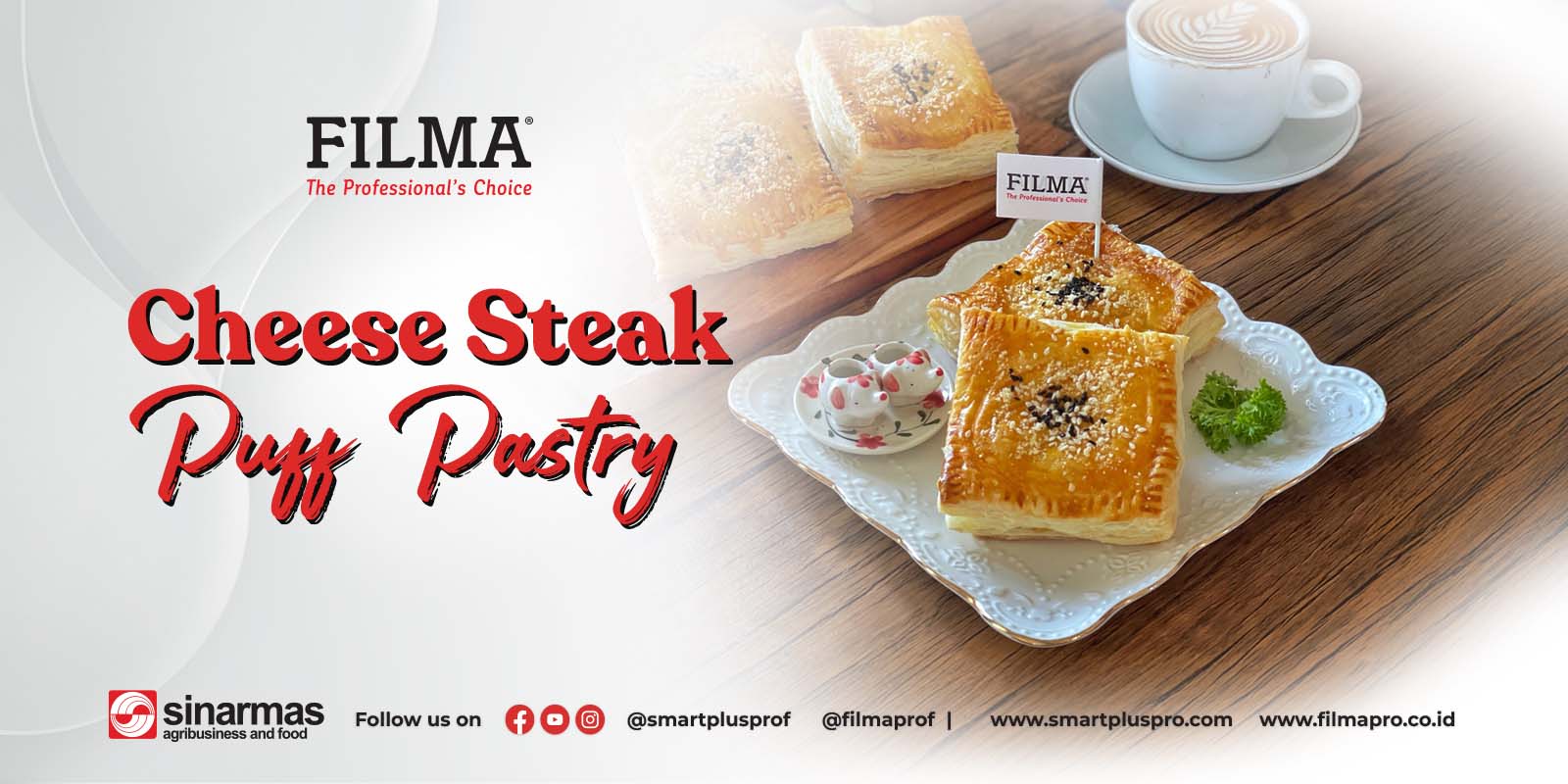 Resep Cheese Steak Puff Pastry
